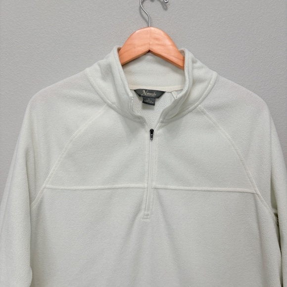 Natural Reflections Quarter-zip - Off-white, XL - Picture 2 of 6
